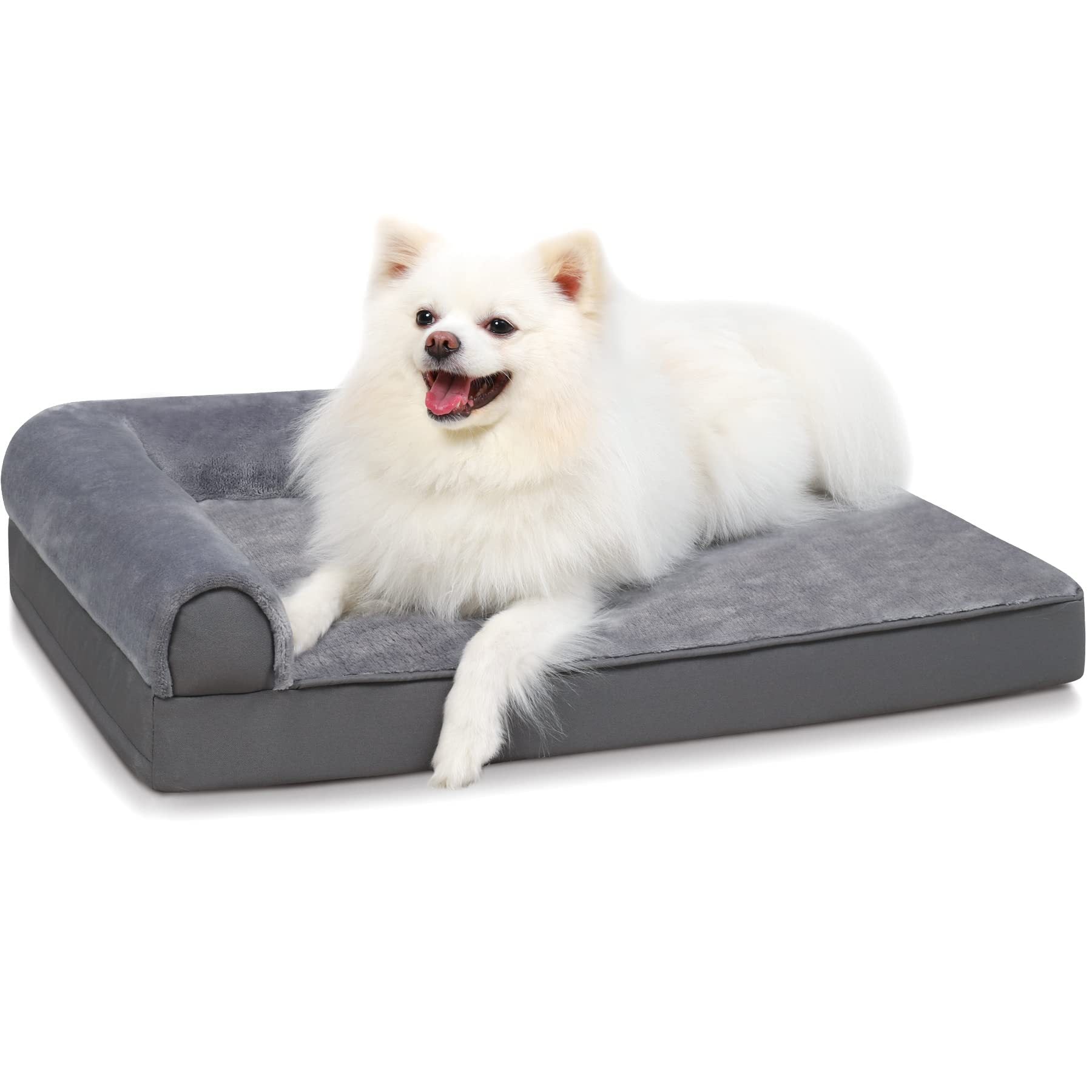 Orthopedic Waterproof Memory Foam Dog Bed with Washable Removable Cover