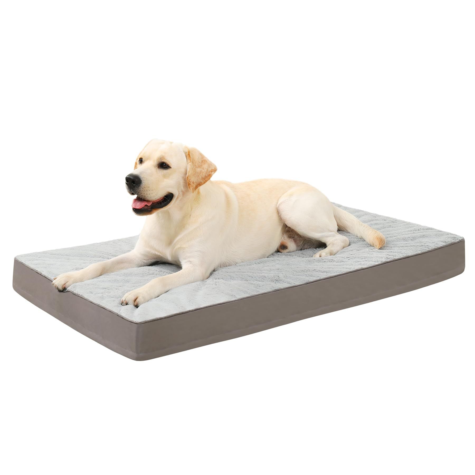Deluxe Plush Washable Orthopedic Dog Crate Bed