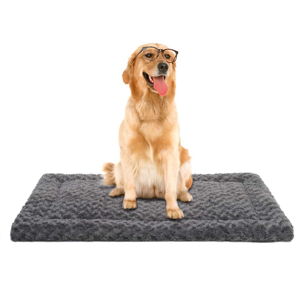 Soft Fluffy Reversible Washable Dog Bed Mat