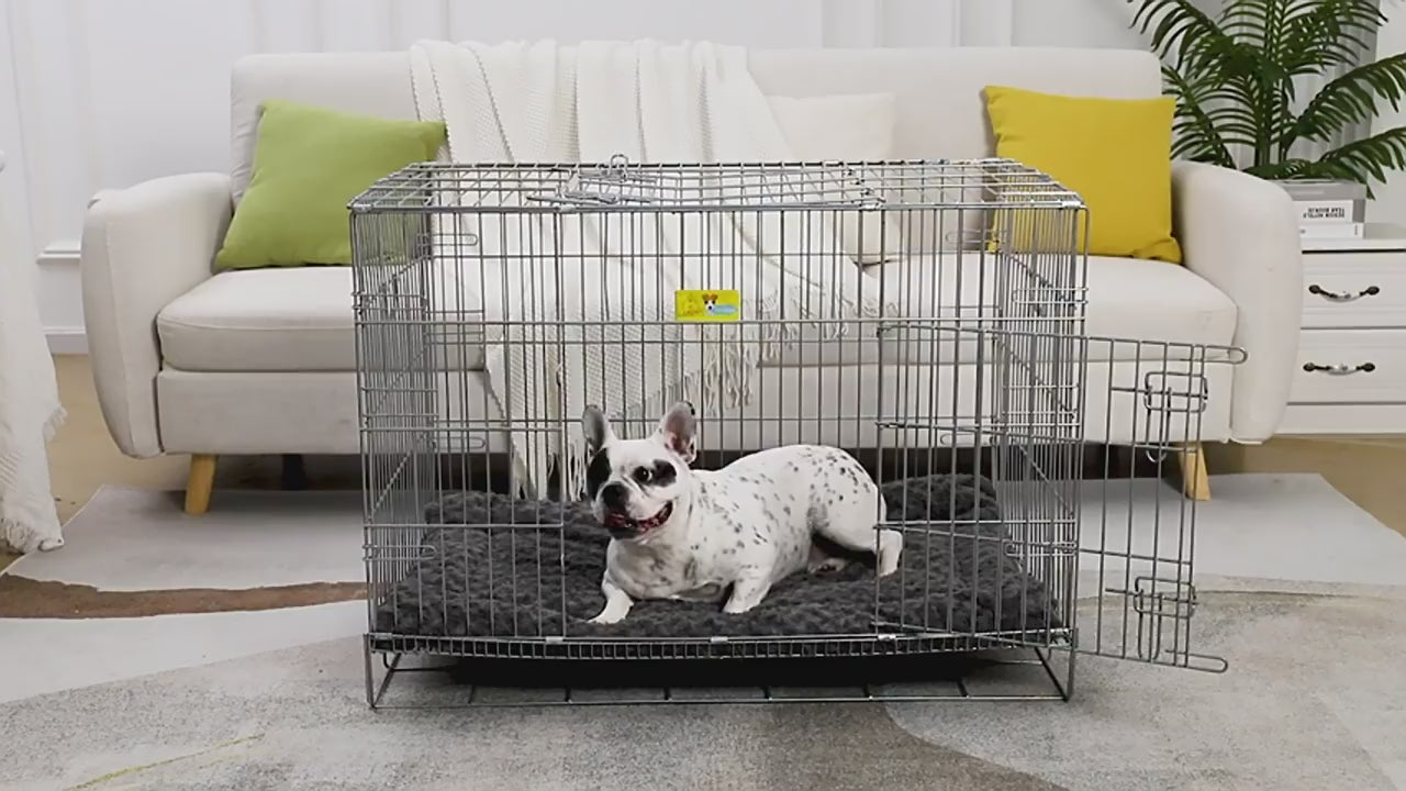 Soft Fluffy Reversible Washable Dog Bed Mat